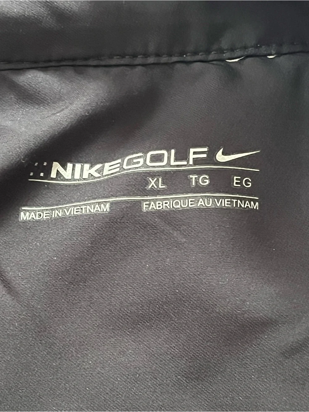 Nike Golf Men’s Cochecho Country Club Short Sleeve Quarter Zip Size XL